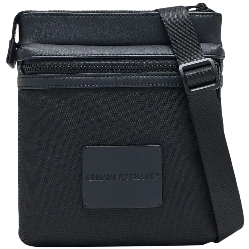 Armani Exchange crossbodytas met box-logo zwart, foto 2