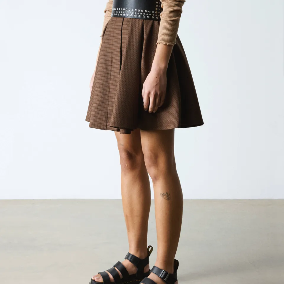 Dr. Martens Blaire leren sandalen Black Athena, foto 4