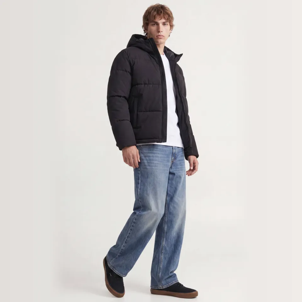 Jack & Jones Galaxy puffer winterjas zwart, foto 4