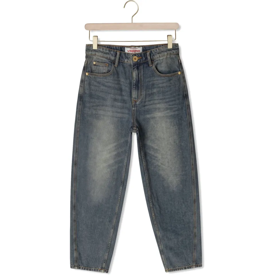 Vingino Cecilia barrel jeans - mediumblauw, foto 2