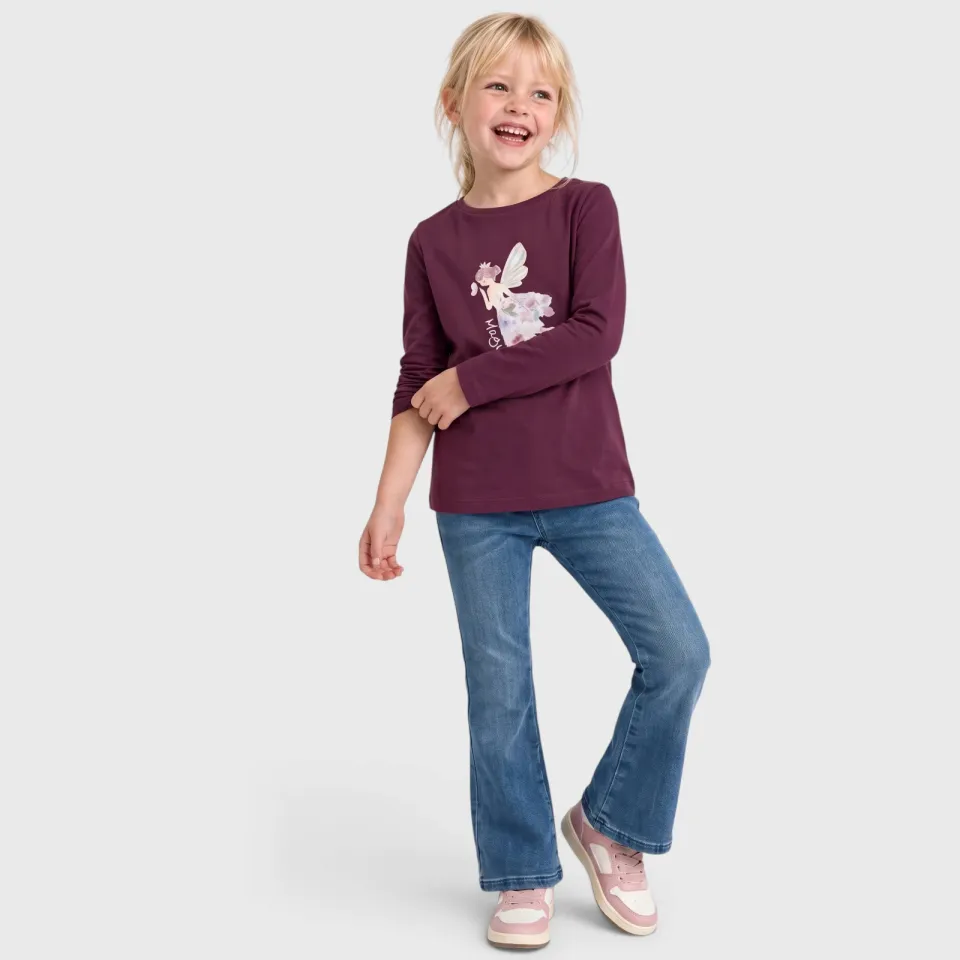 S.Oliver longsleeve met print paars, foto 4