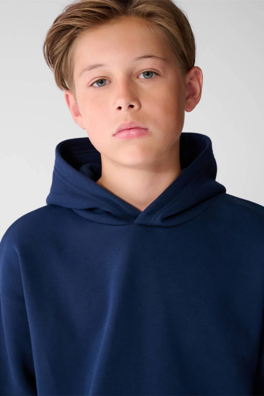 Shoeby oversized hoodie - donkerblauw, foto 7
