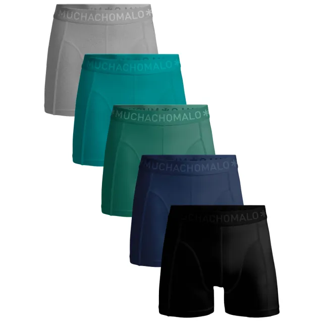 Muchachomalo Heren 5-pack Boxershorts Veelkleurig
