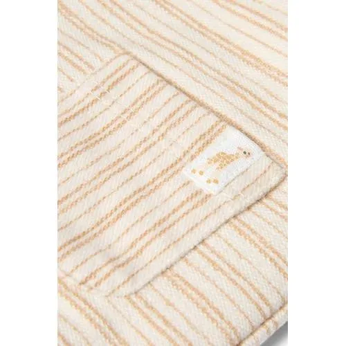 Little Dutch gestreepte babybroek beige, foto 5