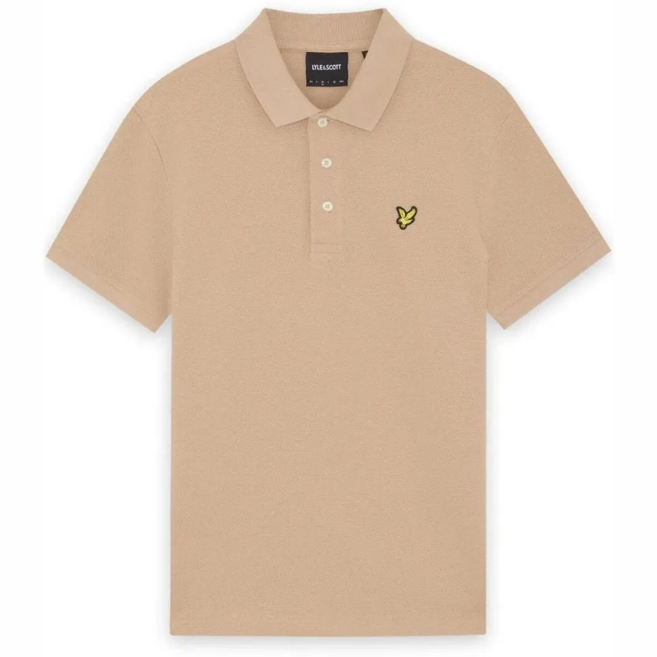 Lyle & Scott regular polo camel, foto 2