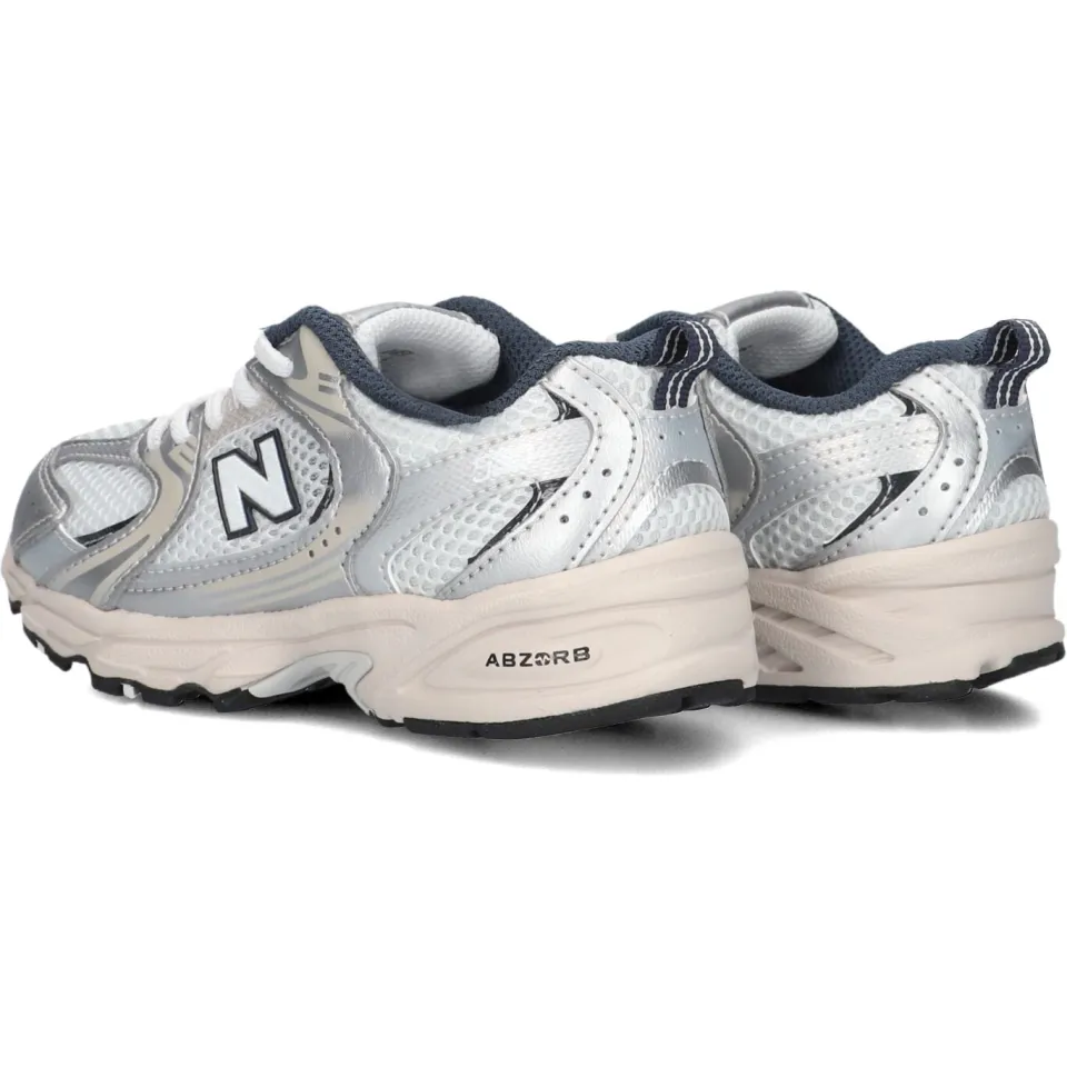 New Balance 530 sneakers - lichtgrijs/ecru/roze, foto 6