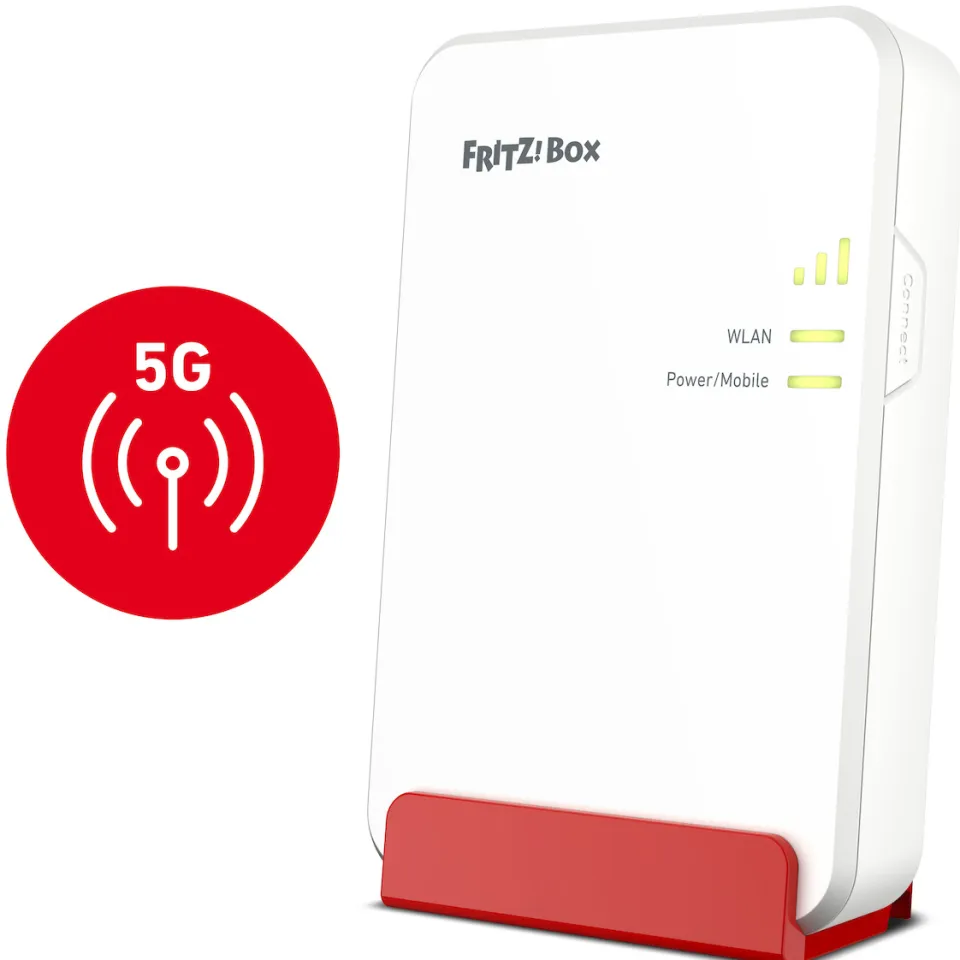 Fritz! Box 6860 5G v2 mobiele router wit, foto 3