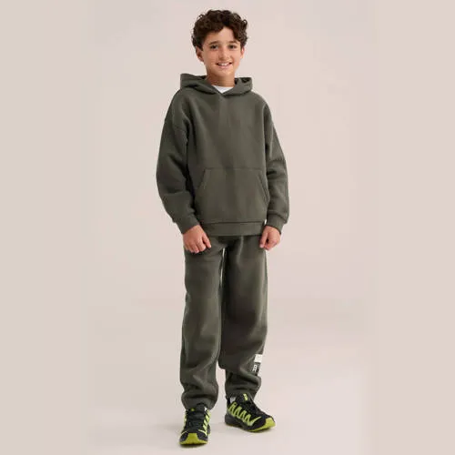 WE Fashion Blue Ridge sweater - donkergroen, foto 3