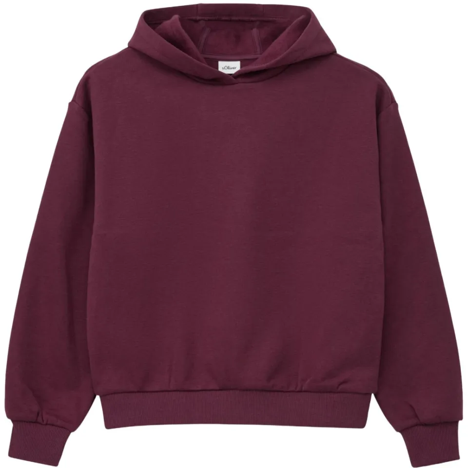 S.Oliver hoodie met backprint - paars, foto 2