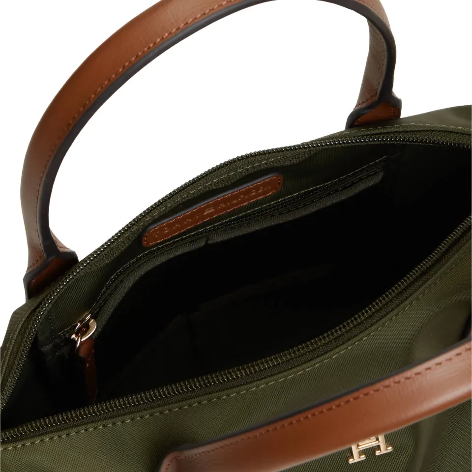 Tommy Hilfiger mini shopper Popette kaki, foto 4