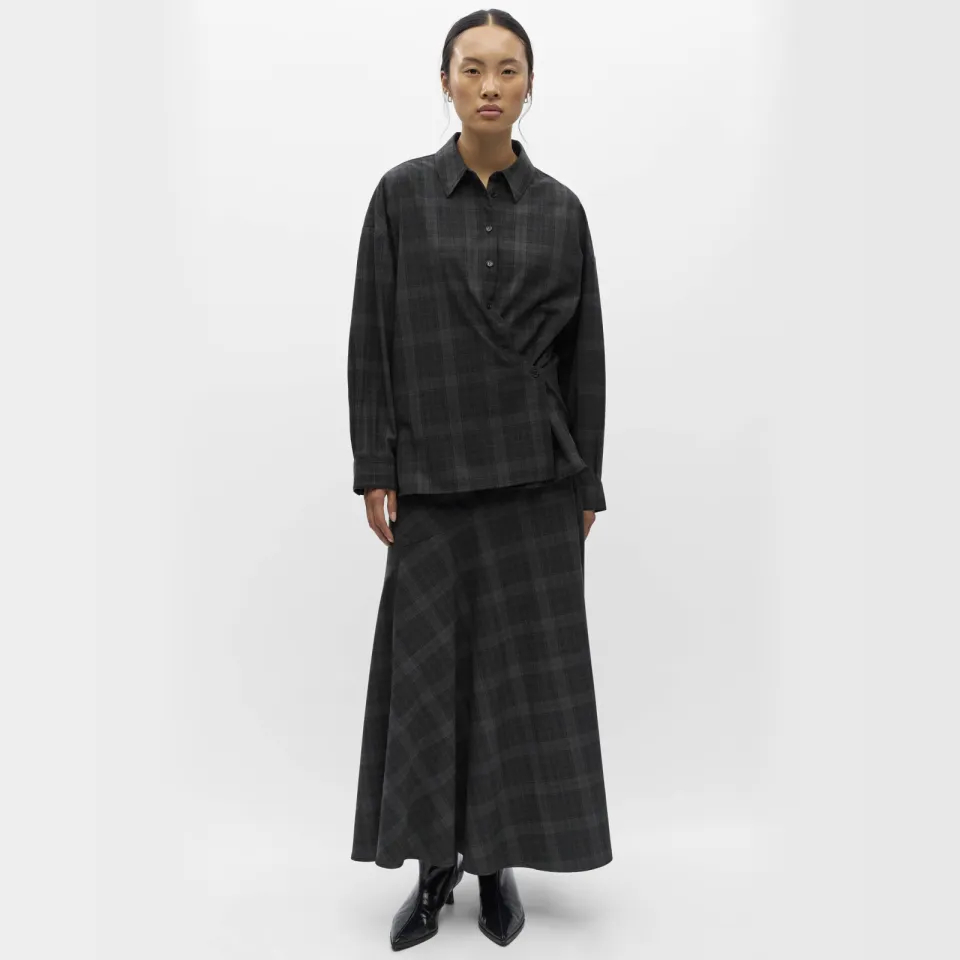 Object blouse antraciet