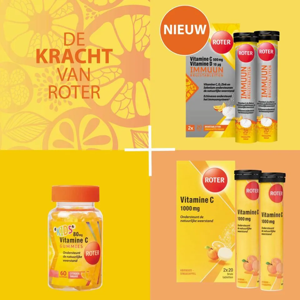 Roter Immuun bruistabletten met vitamine C en D, foto 4