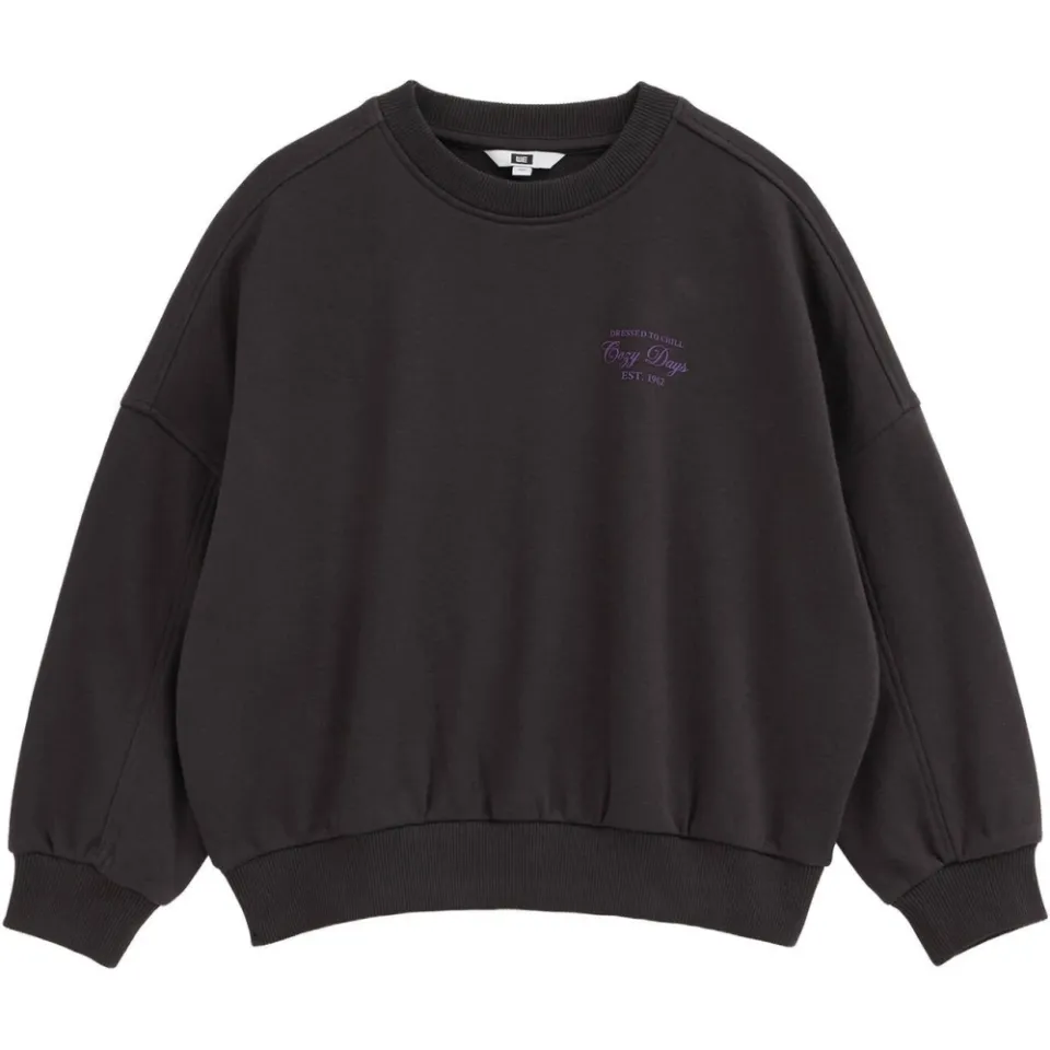 WE Fashion oversized sweater met print - antraciet, foto 2