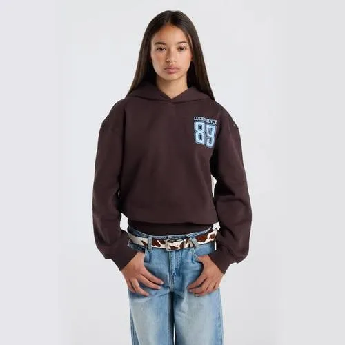 America Today sweater met studs - bruin/lichtblauw, foto 2