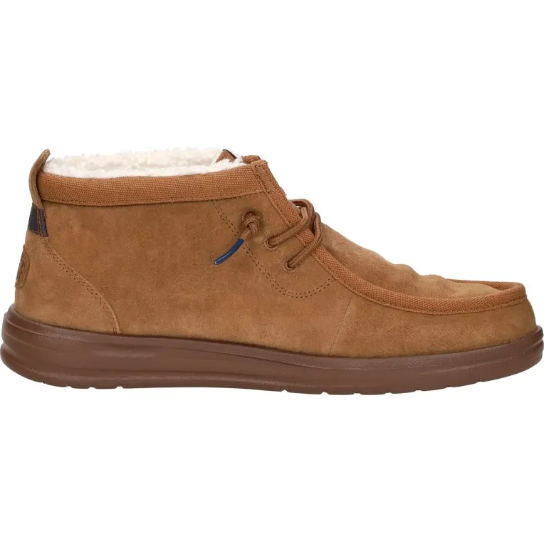Hey Dude Wally Mid veterboot cognac