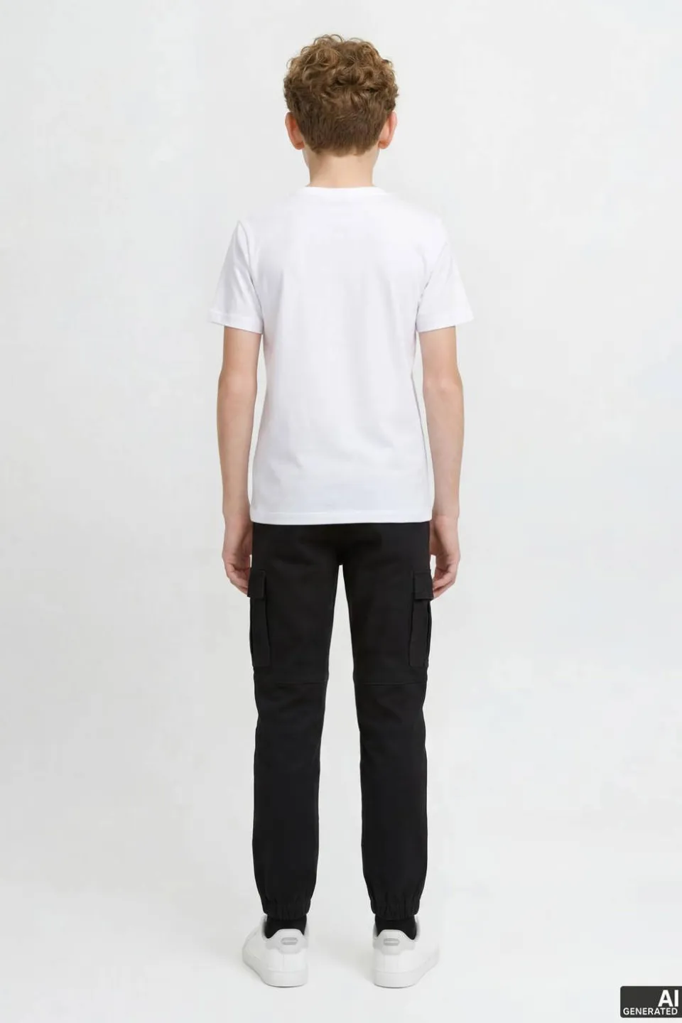 JJ Rebel T-shirt wit, foto 3