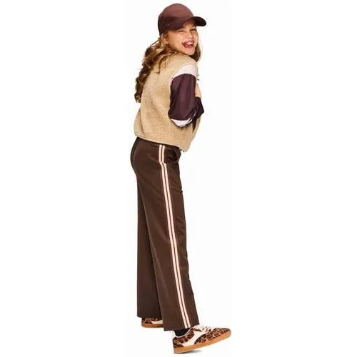 Retour Jeans Lexia wide leg sweatpant donkerbruin, foto 3