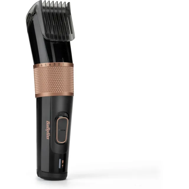 BaByliss E974E Power Glide tondeuse zwart zwart-roze