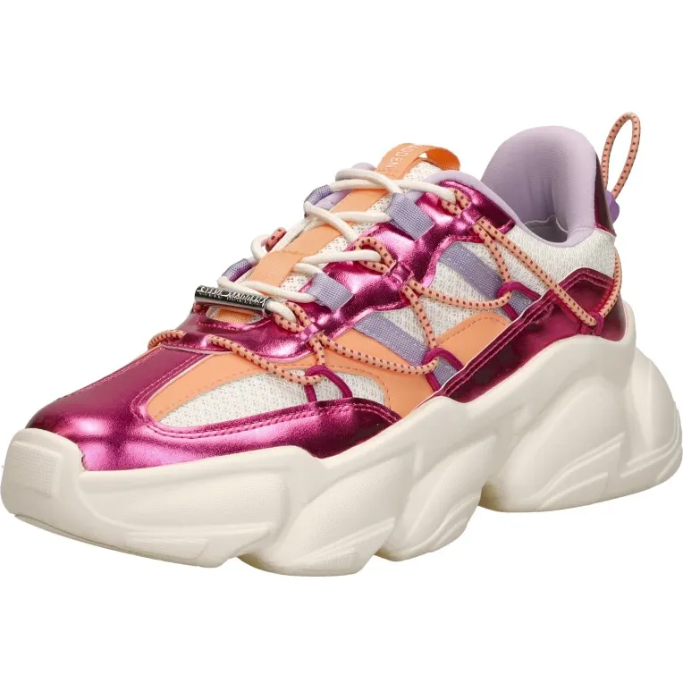 Steve Madden Spectator lage sneaker fuchsia, foto 3