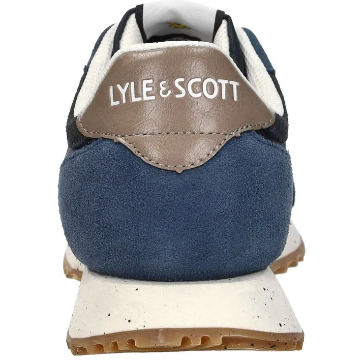 Lyle & Scott Leno lage sneakers blauw, foto 4