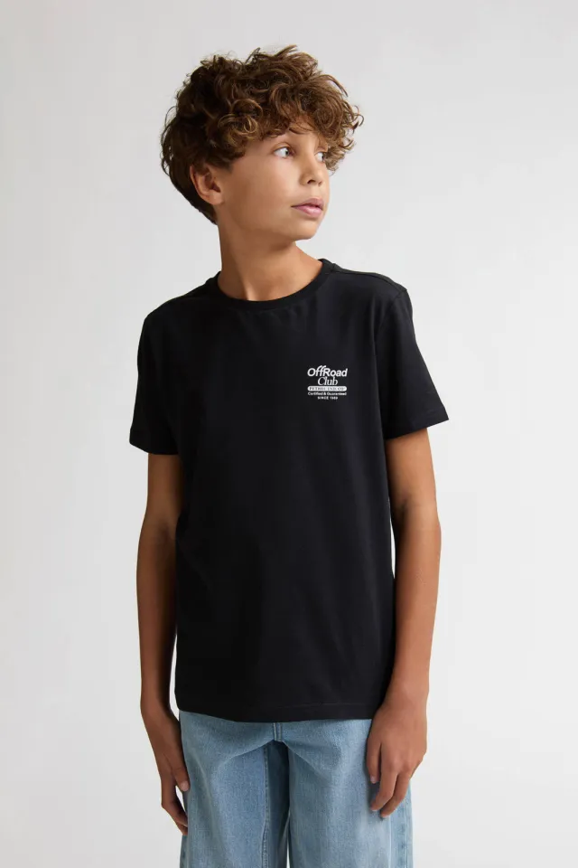 Petrol Industries t-shirt met backprint zwart, foto 4