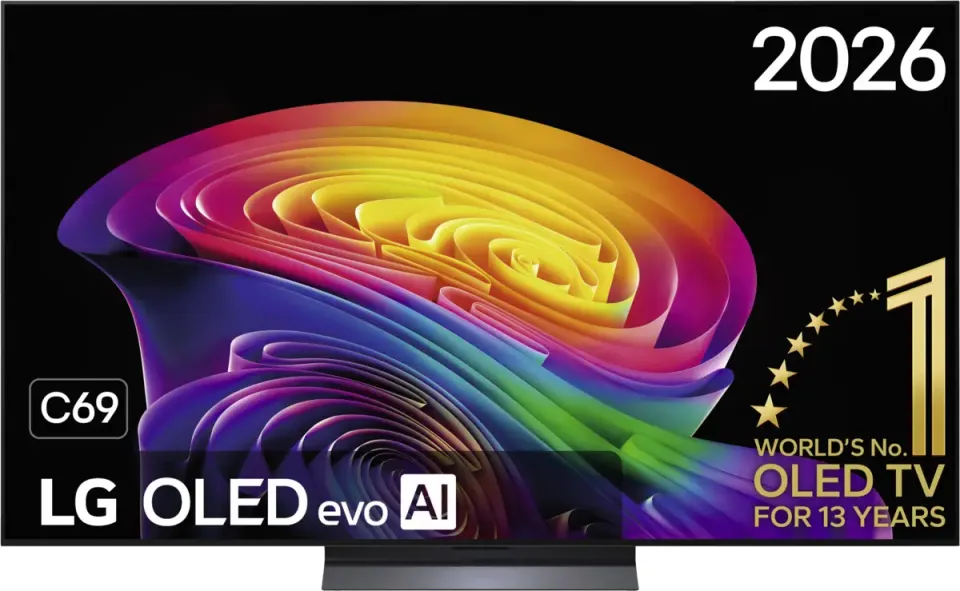 LG OLED65C69LB oled-tv zwart, foto 4