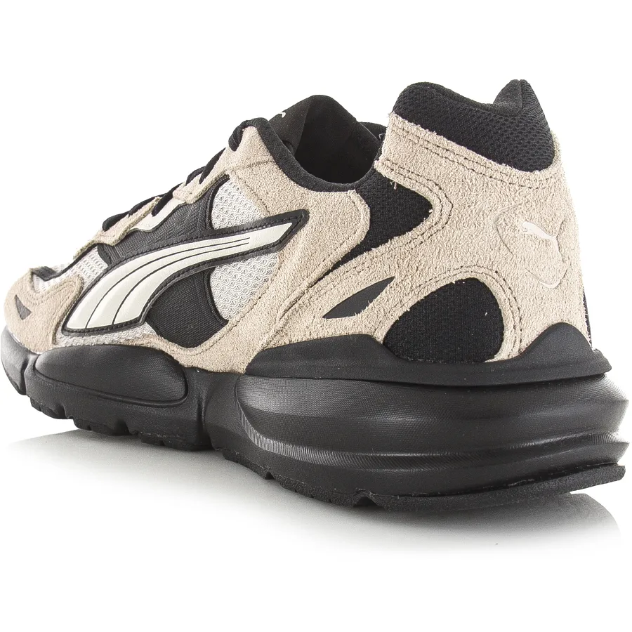 Puma Fade mesh sneakers - zwart/ecru, foto 4