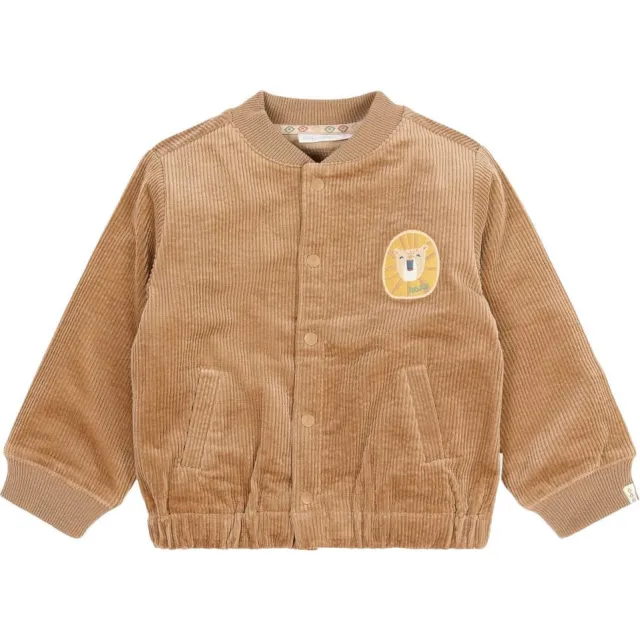 Little Dutch katoenen sweatvest - bruin