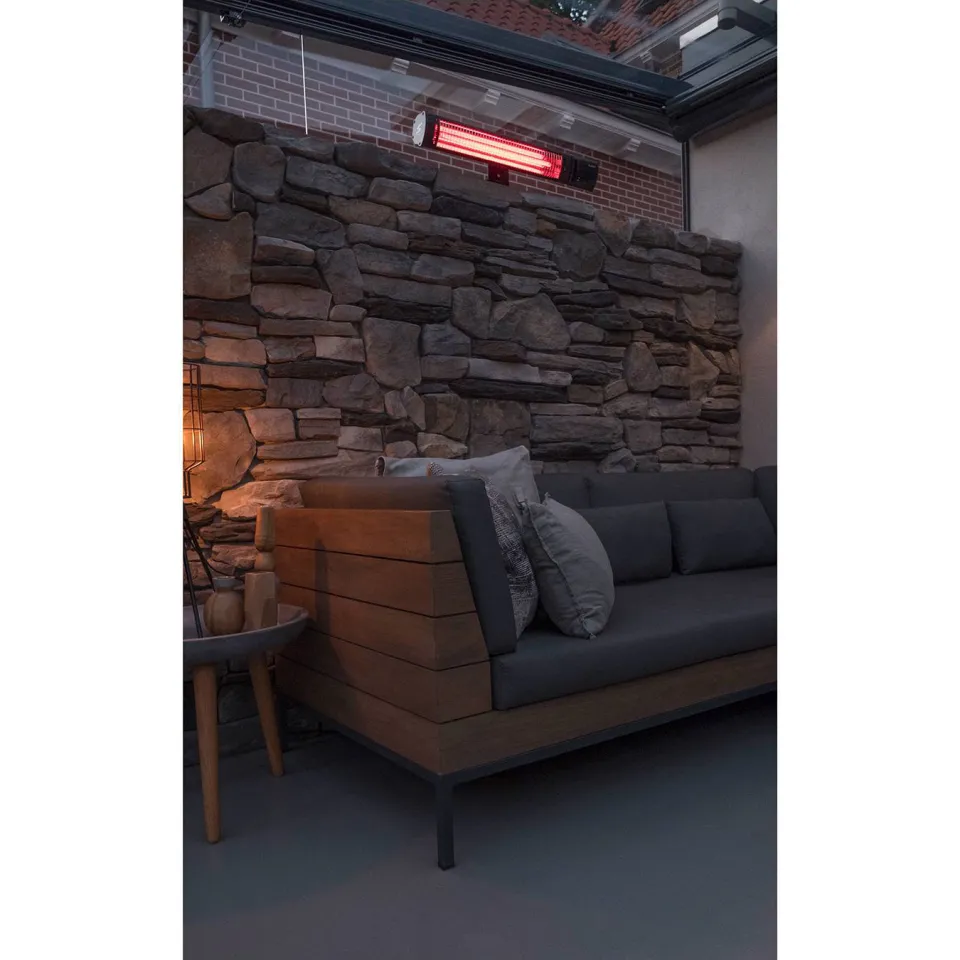 Eurom Golden Shadow 1500 infrarood terrasverwarmer zwart, foto 5