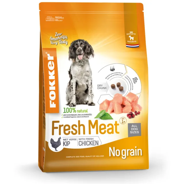 Fokker Fresh Meat hondenvoer kip