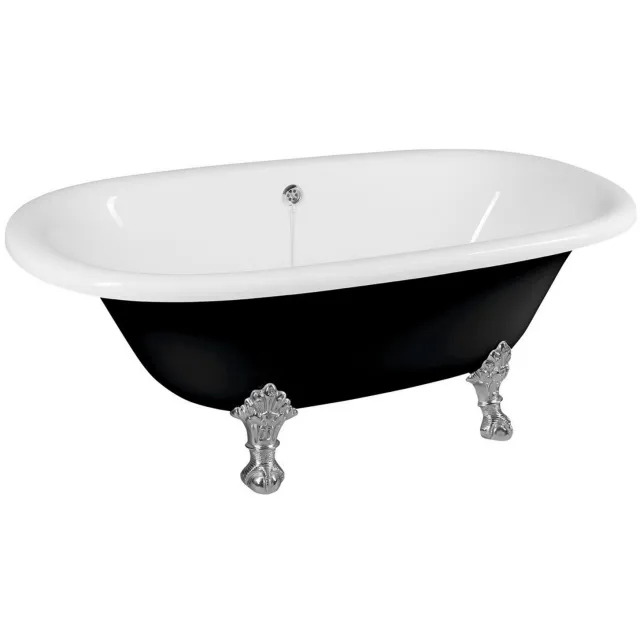 Sapho Regata vrijstaand bad zwart