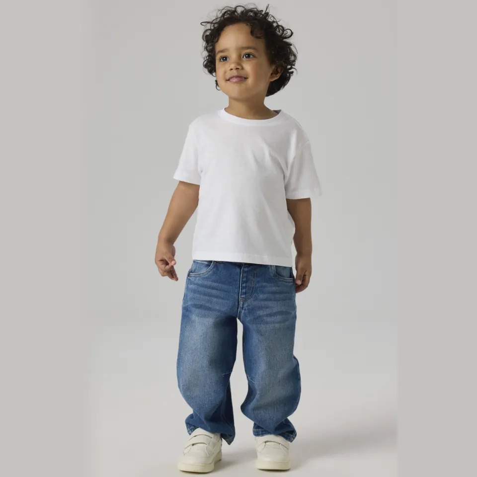 NAME IT MINI NMMBEN barrel jeans - middelblauw Medium blue denim