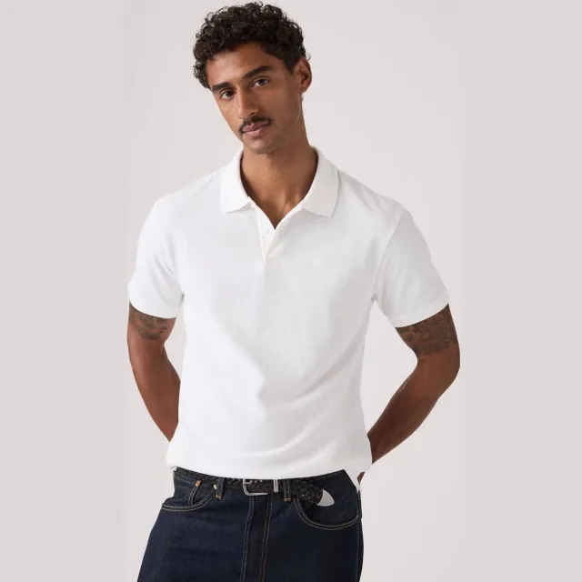 Levi's regular polo wit, foto 3