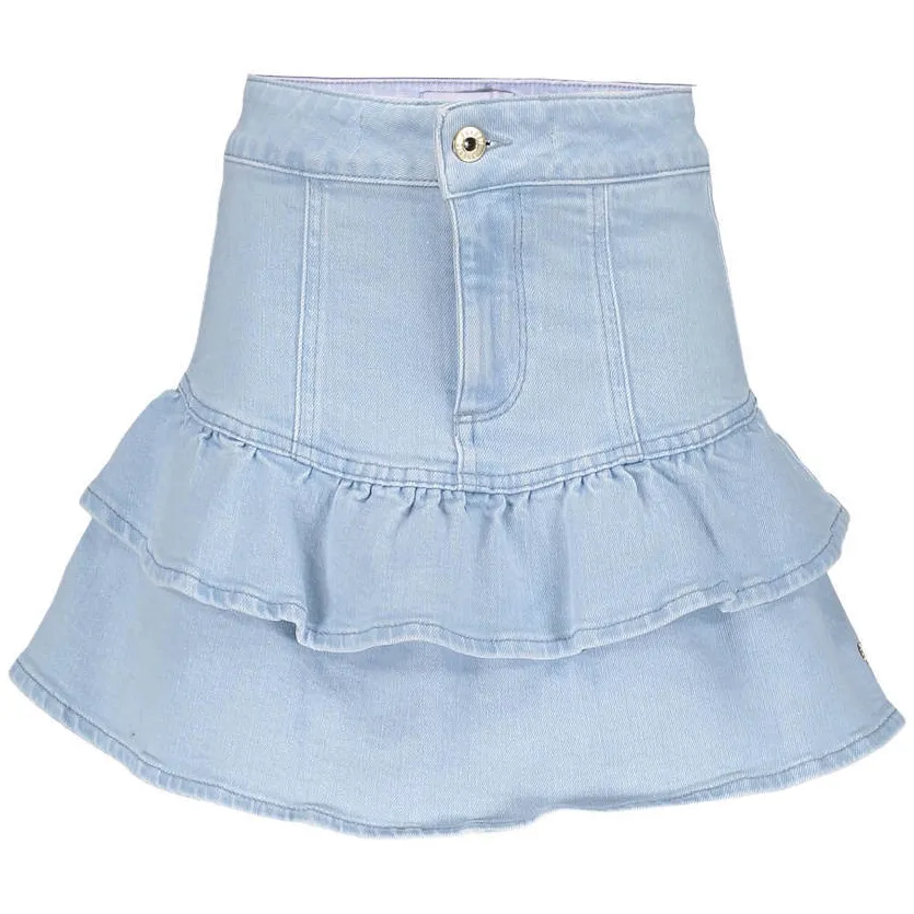 Frankie&Liberty spijkerrok light blue denim, foto 2