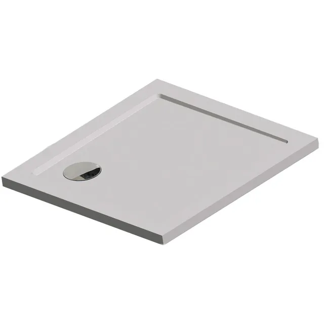 Sealskin Fusion douchebak inbouw vierkant wit