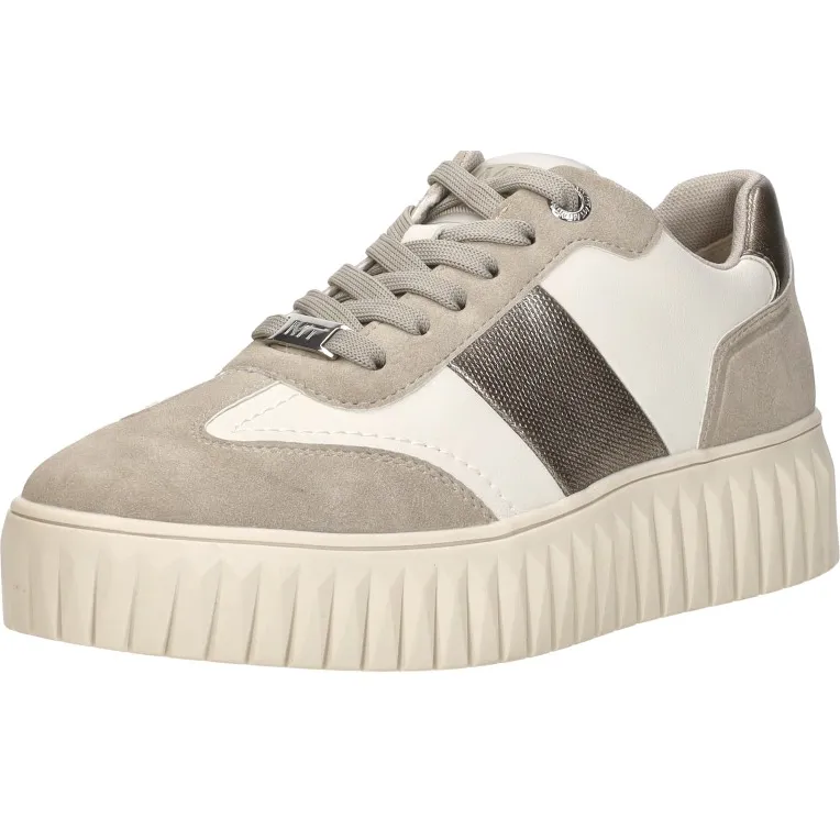Marco Tozzi sneakers laag taupe, foto 3