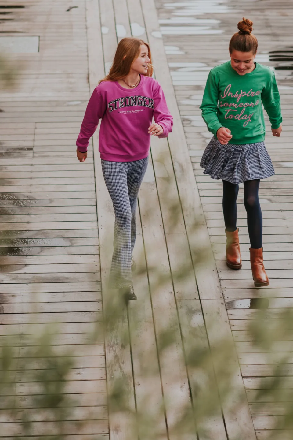 No Way Monday rechtvallende sweater met borduursels - groen, foto 5