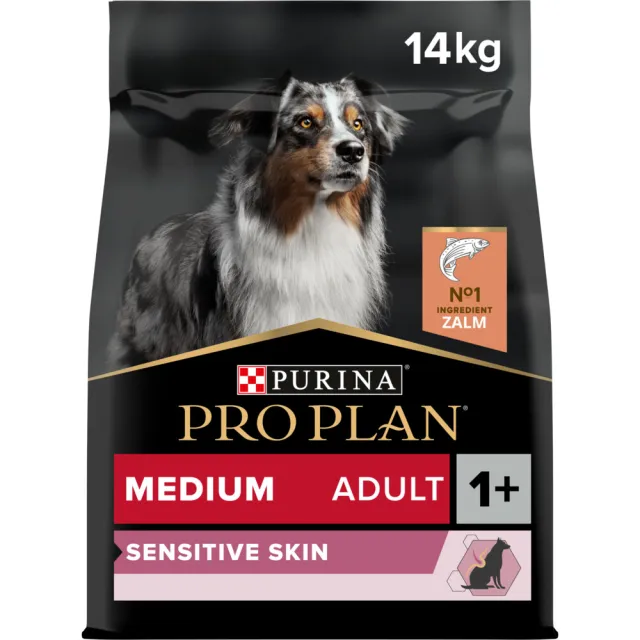 Pro Plan Medium Adult Sensitive Skin hondenvoer zalm
