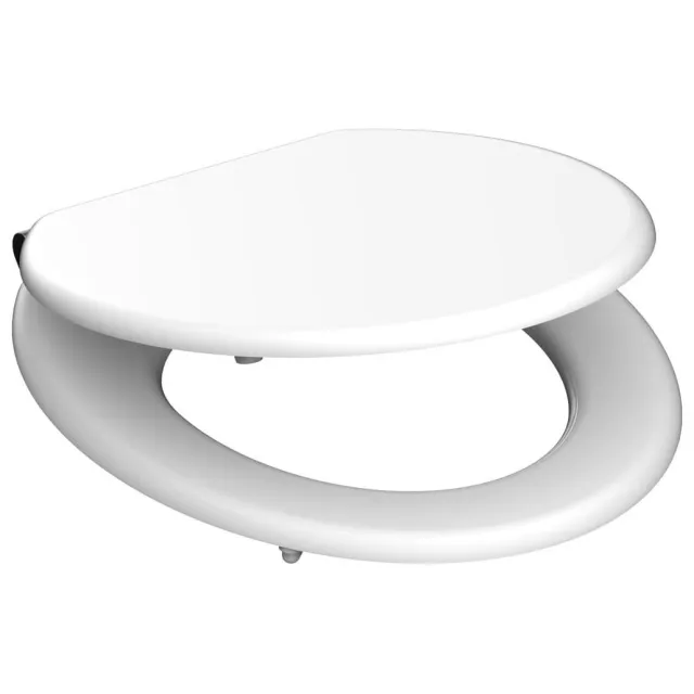 Schutte Spirit White toiletzitting mat wit Wit Mat