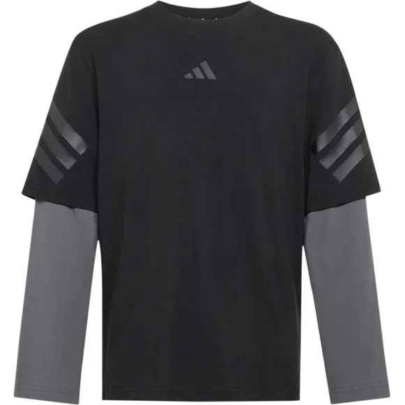 Adidas Future Icons 2-in-1 longsleeve zwart, foto 2