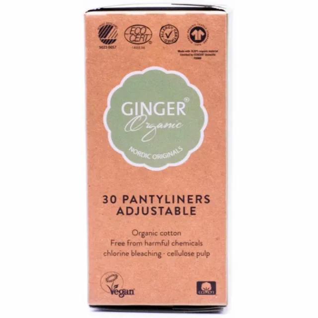 Ginger Organic Inlegkruisjes Flexibel 30 stuks