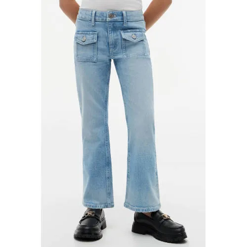 Tommy Hilfiger flared jeans light blue denim, foto 4