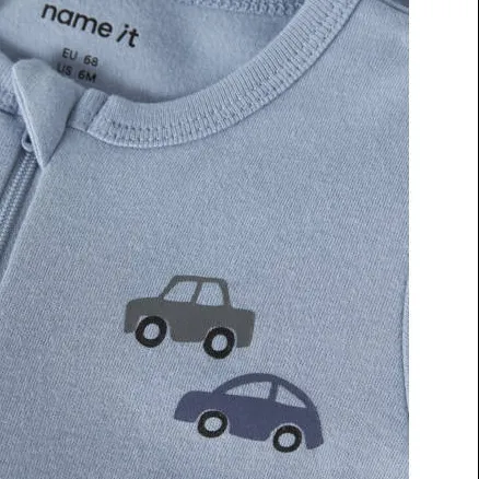 NAME IT Baby pyjama set van 2 blauw, foto 5