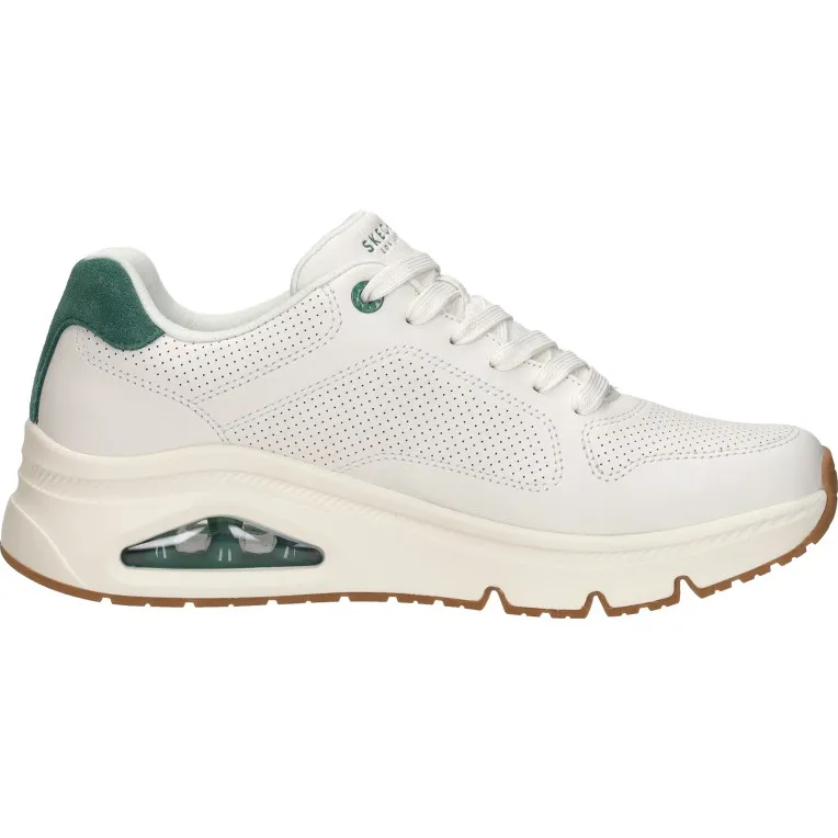 Skechers Uno Icon lage sneaker wit