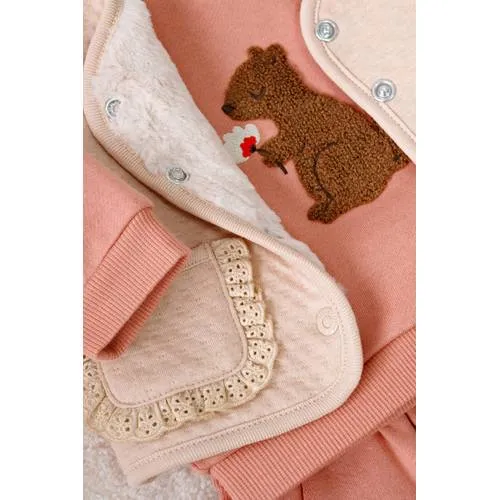 Feetje reversible gilet Forest Garden - beige, foto 8