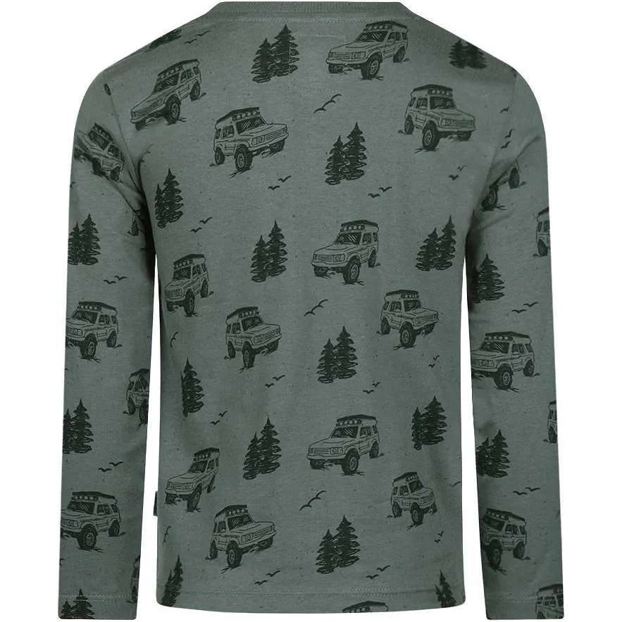 Koko Noko longsleeve grijsgroen, foto 3