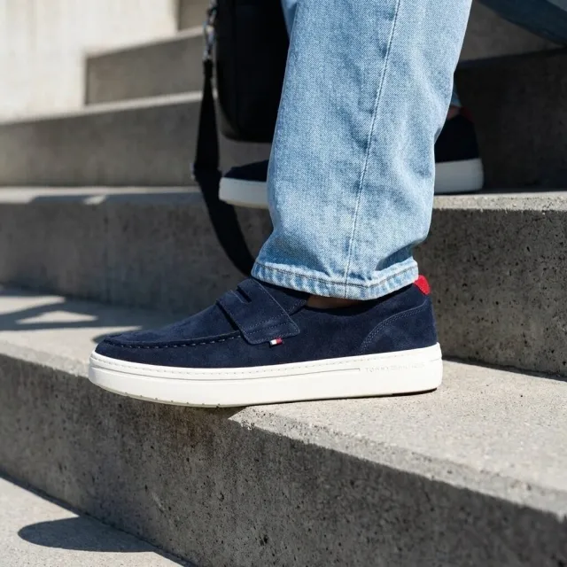Tommy Hilfiger Milann loafer marineblauw, foto 8