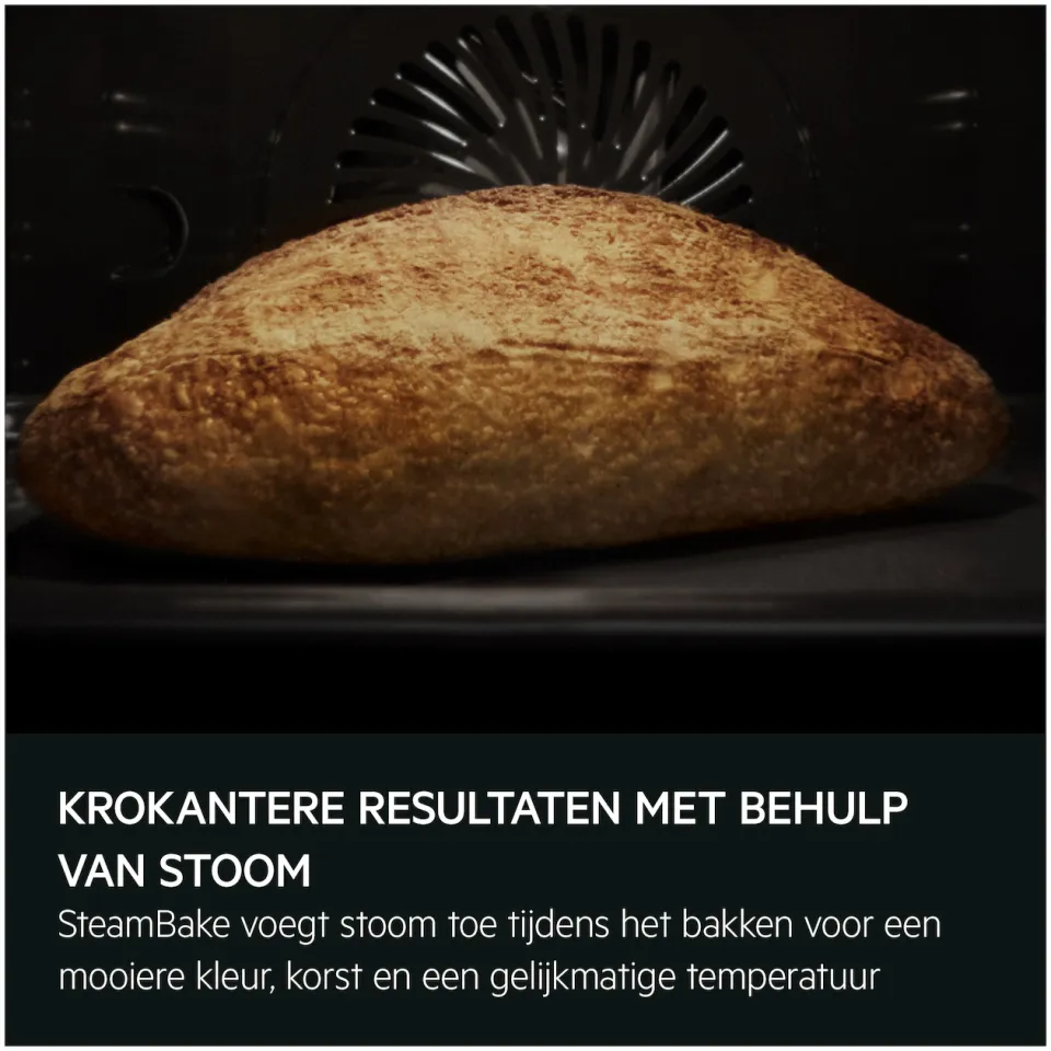 AEG OA5PK40K inbouw combi stoomoven zwart, foto 3