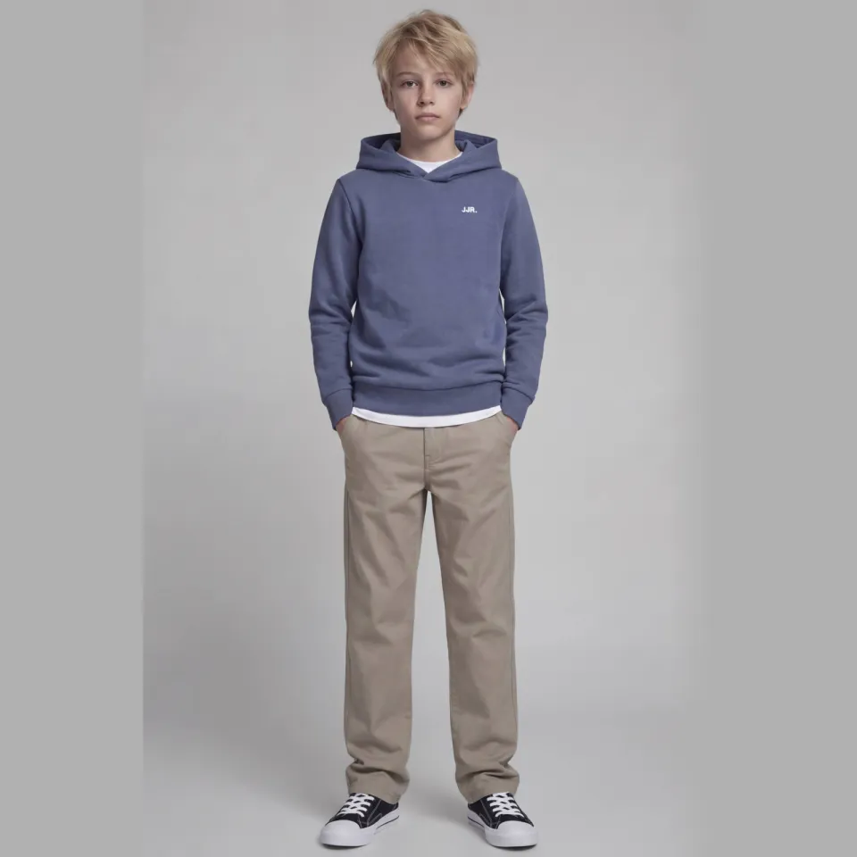 JJ Rebel JUNIOR hoodie blauw, foto 5