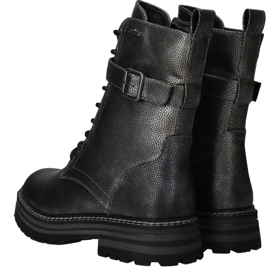 Rieker Veterboots Dames Zilver, foto 3